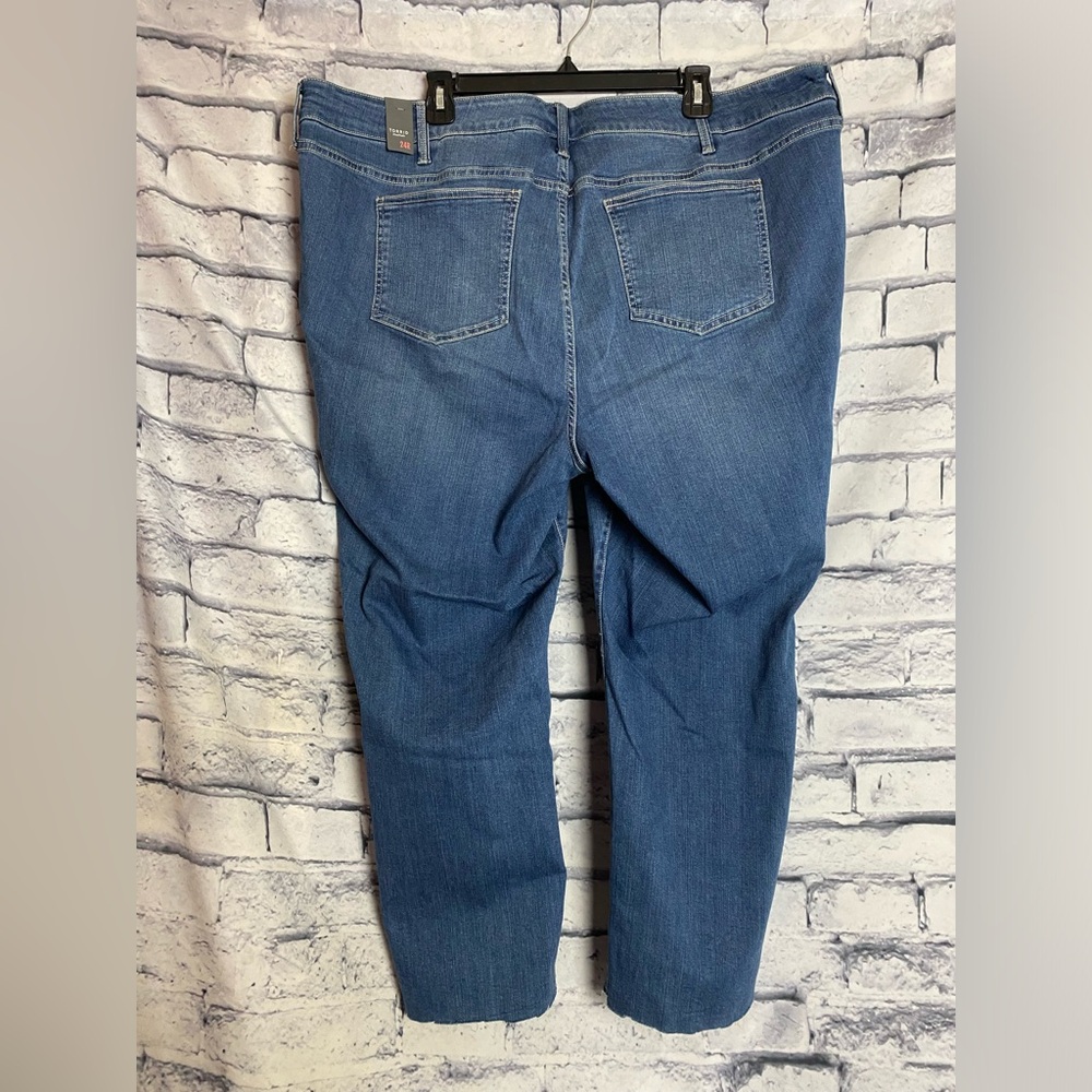 Torrid Perfect Boyfriend Ankle Premium Stretch Mid-Rise Jean Size 24 Regular - Picture 5 of 10
